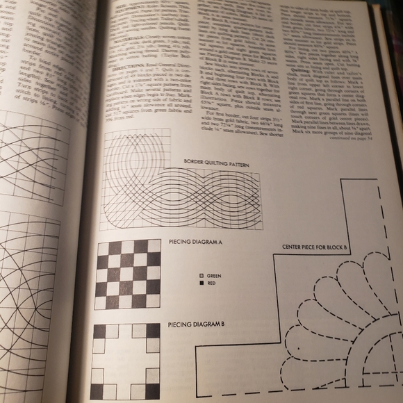Vintage The McCall's Book of Quilts 1975 - Picture 14 of 16